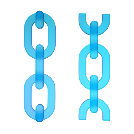 Chain  3D Icon