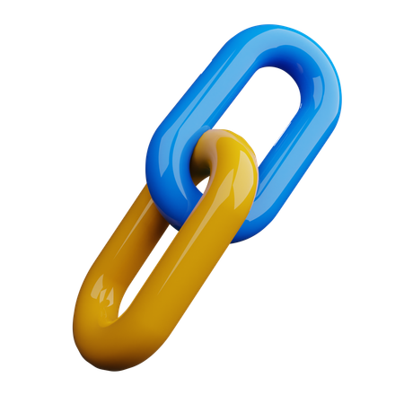 Chain Link  3D Icon