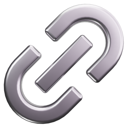 체인 링크  3D Icon