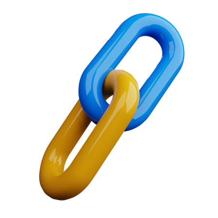 Chain Link  3D Icon
