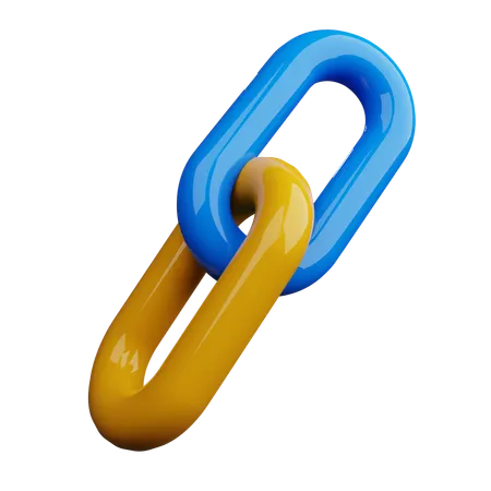 Chain Link  3D Icon