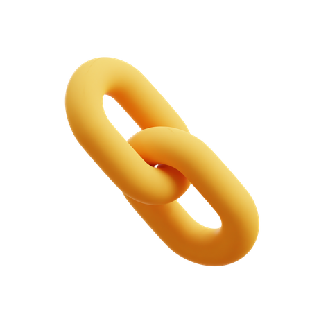 Chain Link  3D Icon