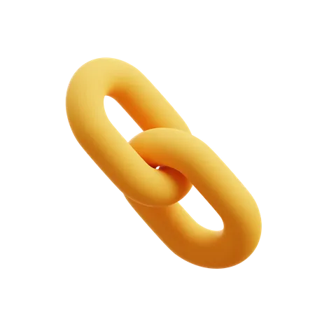 Chain Link 3D Illustration