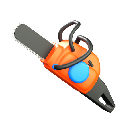 Chain Saw  3D Icon