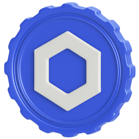 Chainlink 3D Icon