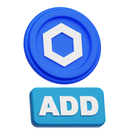 Chainlink Add  3D Icon