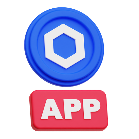 Chainlink App  3D Icon