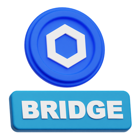 Chainlink Bridge  3D Icon