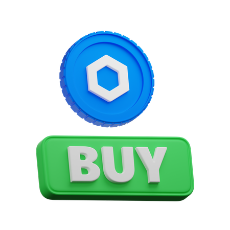 Chainlink Buy  3D Icon