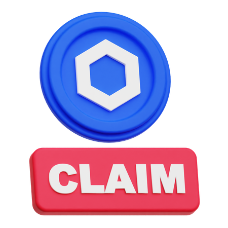 Chainlink Claim  3D Icon