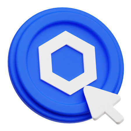 Chainlink Click  3D Icon