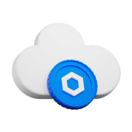 Nuage de maillons de chaîne  3D Icon