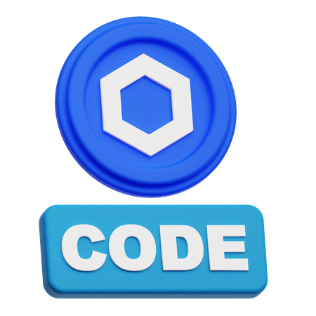 Chainlink Code  3D Icon