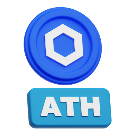 Chainlink Coin  ATH  3D Icon