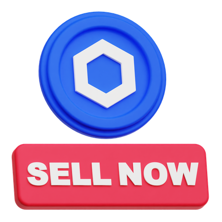 Chainlink Coin  sell now  3D Icon