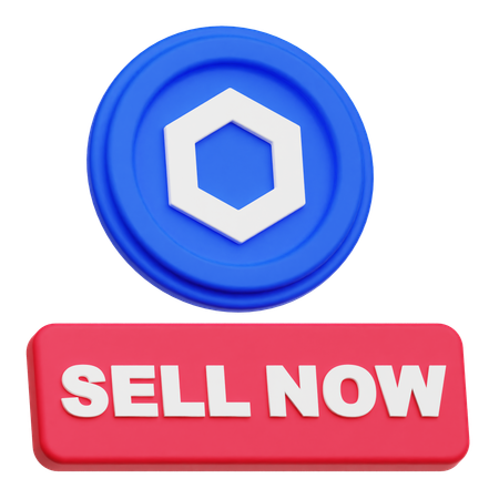 Chainlink Coin  sell now  3D Icon