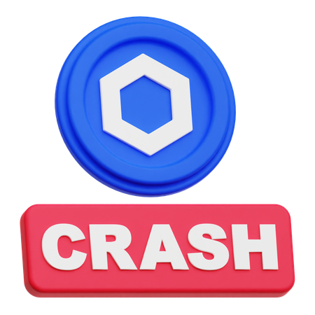 Chainlink Crash  3D Icon
