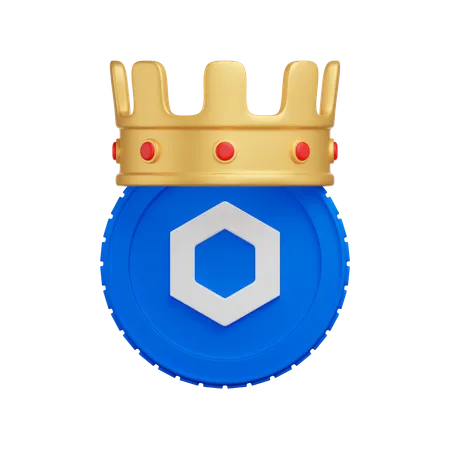 Chainlink Crown  3D Icon