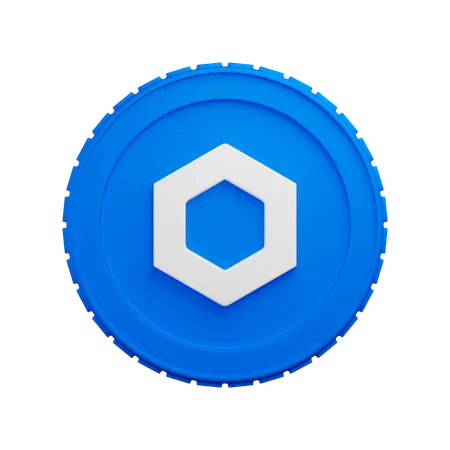 Chainlink Crypto  3D Icon