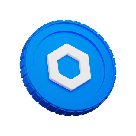 Chainlink Crypto  3D Icon