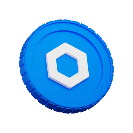Chainlink Crypto  3D Icon