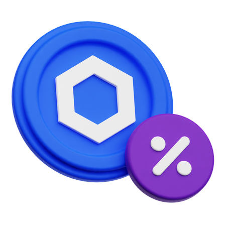 Chainlink Discount  3D Icon