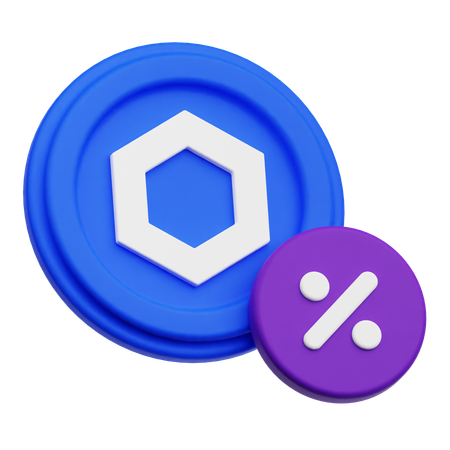 Chainlink Discount  3D Icon
