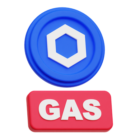 Chainlink Gas  3D Icon