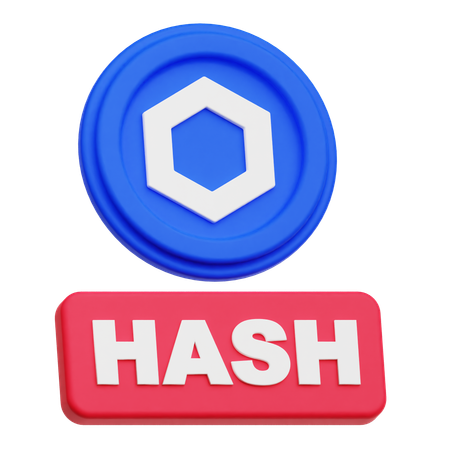 Chainlink Hash  3D Icon