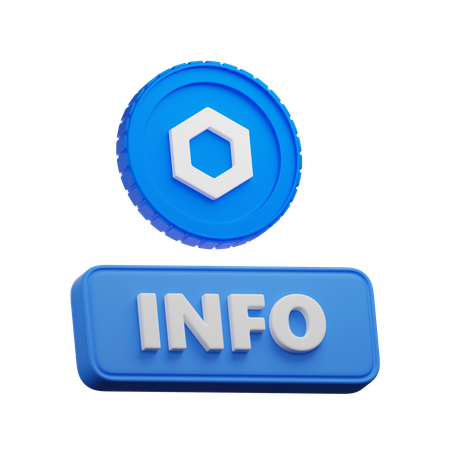Chainlink Info  3D Icon