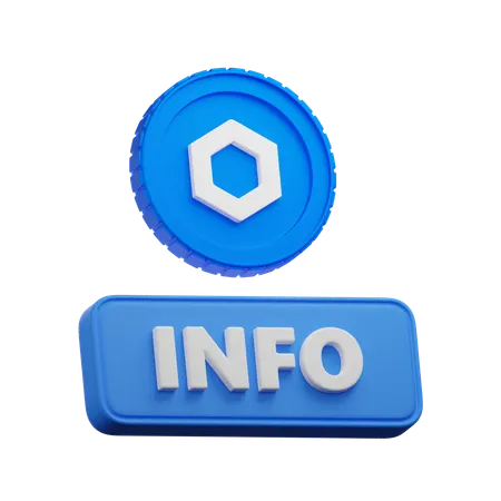 Chainlink Info  3D Icon