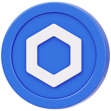 Chainlink (LINK)  3D Icon