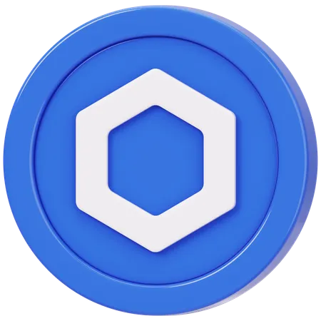 Chainlink (LINK)  3D Icon