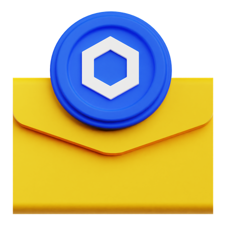Chainlink Mail  3D Icon