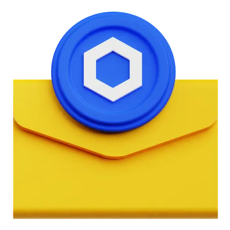 Chainlink Mail  3D Icon