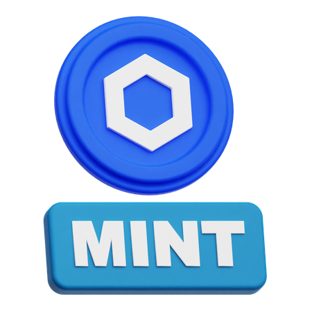Chainlink Mint  3D Icon