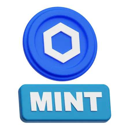 Chainlink Mint  3D Icon