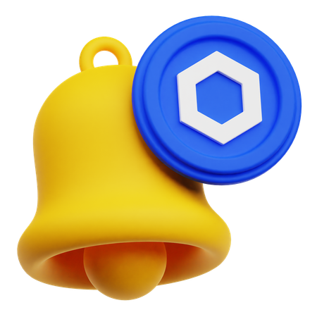 Chainlink Notification  3D Icon