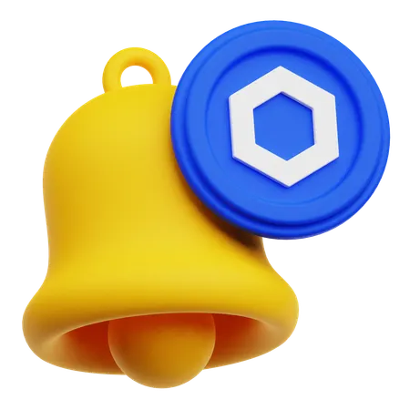 Chainlink Notification  3D Icon