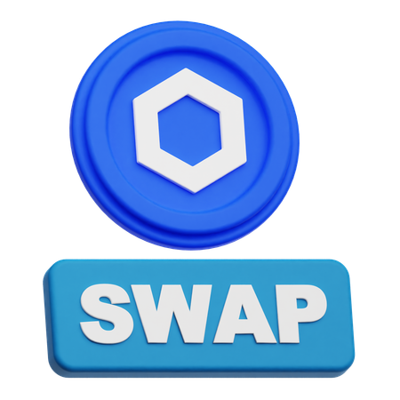 Chainlink Swap  3D Icon