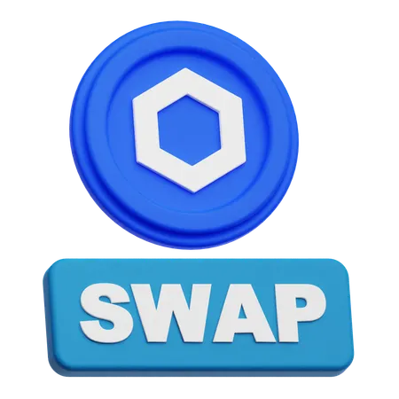 Chainlink Swap  3D Icon