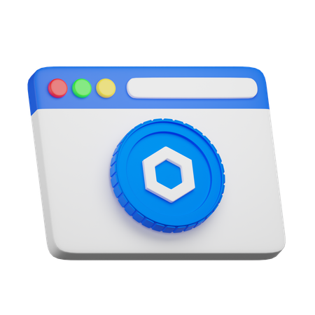 Chainlink Website  3D Icon