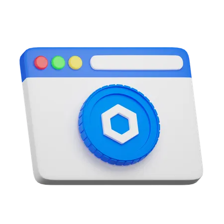 Chainlink Website  3D Icon