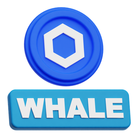 Baleia de elos de corrente  3D Icon