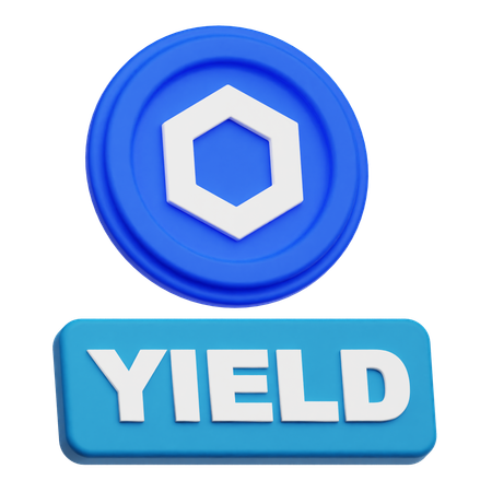 Chainlink Yield  3D Icon
