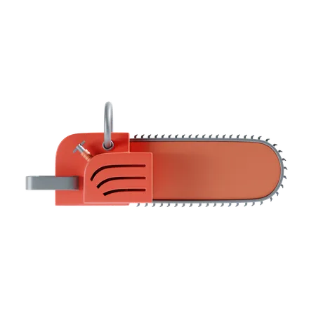 Chainsaw 3 D Icon And Illustration 3D Icon