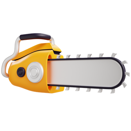 Chainsaw Machine  3D Icon