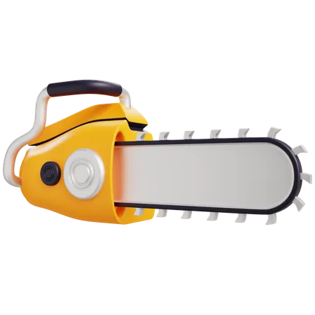 Chainsaw Machine  3D Icon