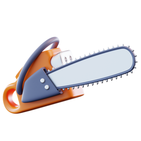 Chainsaw Machine  3D Icon