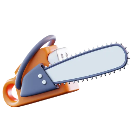 Chainsaw Machine  3D Icon